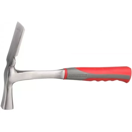 Молоток каменщика ЗУБР широкий, цельнокованый, с двухкомпонентной рукояткой, 600г 20145-600 купить в Надыме