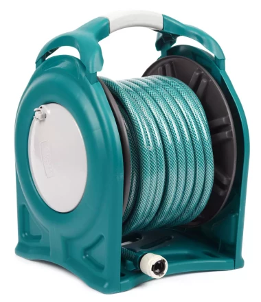 Набор RACO поливочный: катушка для шланга универс.,шланг поливоч.1/2"x25 м, шланг соед.1/2"x 1,5 м, поливоч. арматура 4260-55/590 купить в Надыме