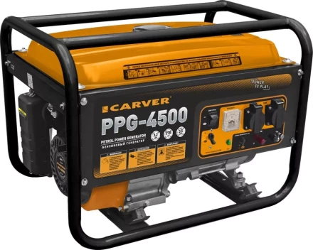 Генератор бензиновый CARVER PPG- 4500 LT-177F купить в Надыме
