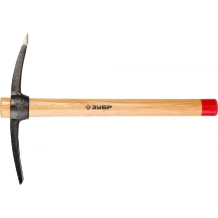 Кирка ЗУБР "МАСТЕР" кованая, с обратной деревянной рукояткой, 500г 20177-05 купить в Надыме