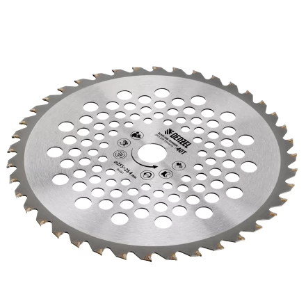 Диск для триммера Denzel, 255 х 25,4  40 зубьев, 96381 купить в Надыме