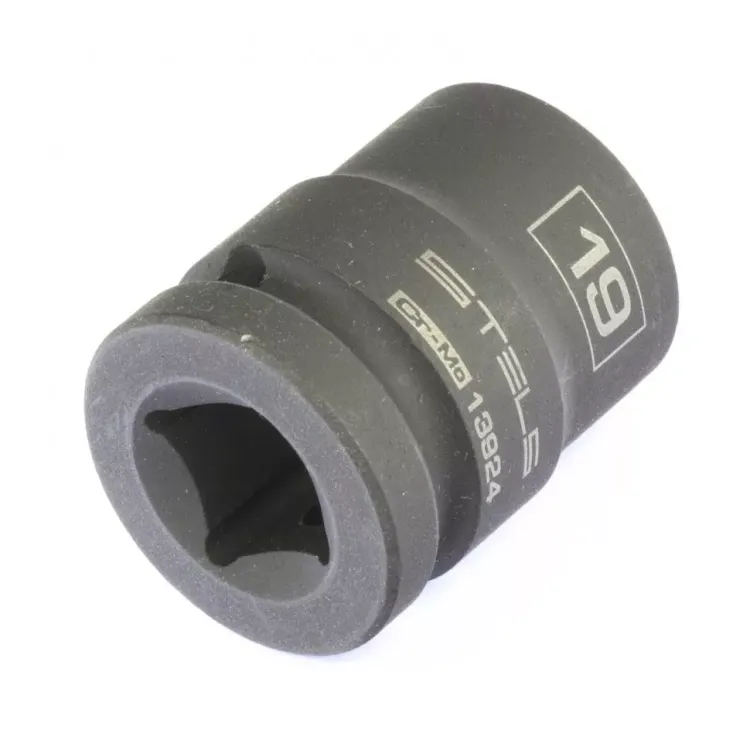 Головка ударная шестигранная 19 мм 1/2" CrMo Stels 13924 купить в Надыме