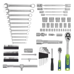 Набор инструментов Сибртех 13396 , 1/2", 1/4", пластиковый кейс 89 предметов