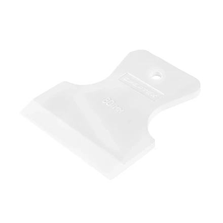 Шпатель, белая резина, 80 мм Россия Сибртех 85833 купить в Надыме