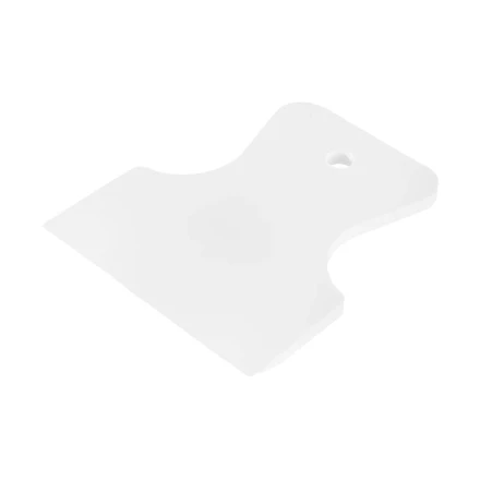 Шпатель, белая резина, 80 мм Россия Сибртех 85833 купить в Надыме