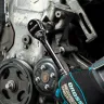 Ключ-трещотка 1/2" Gross 14052, CrV, 120 зубьев, цельнометаллический, хром купить в Надыме