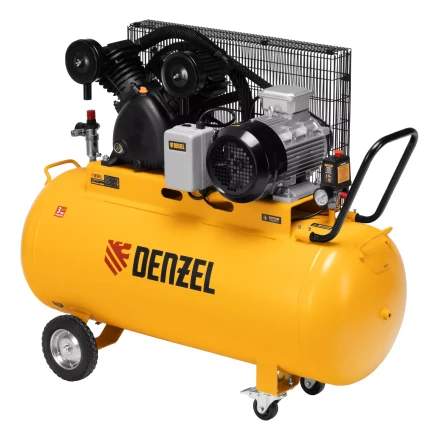 Компрессор воздушный рем. привод Denzel BCV 5500-T/200, 5,5 кВт, 200 литров, 850 л/мин купить в Надыме