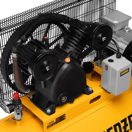 Компрессор воздушный рем. привод Denzel BCV 5500-T/200, 5,5 кВт, 200 литров, 850 л/мин купить в Надыме