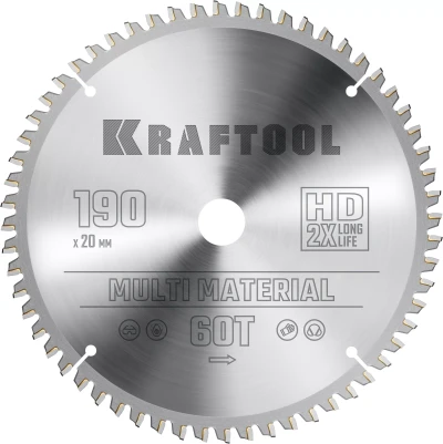Диск пильный Multi Material, повышенный ресурс 36953-190-20