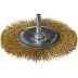 DEXX. Щетка дисковая для дрели, витая стальная латунированная проволока 0,3мм, 100мм 35110-100 купить в Надыме