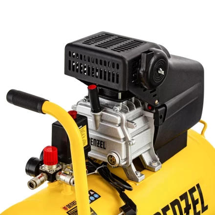 Компрессор воздушный прямой привод DC1700/50, 1.7 кВт, 50 литров, 260 л/мин Denzel 58164 купить в Надыме