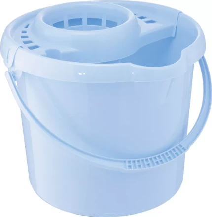 Ведро пластмассовое круглое с отжимом 12л, сиреневое ТМ Elfe 92963 купить в Надыме