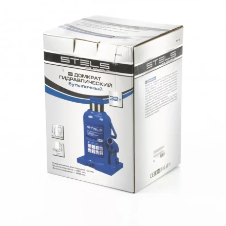 Домкрат гидравлический бутылочный 32 т h подъема 260-420 мм Stels 51170 купить в Надыме