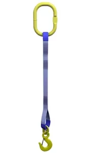 Строп текстильный одноветвевой 1СТ 4 т   L=7 м SF6 100 мм купить в Надыме