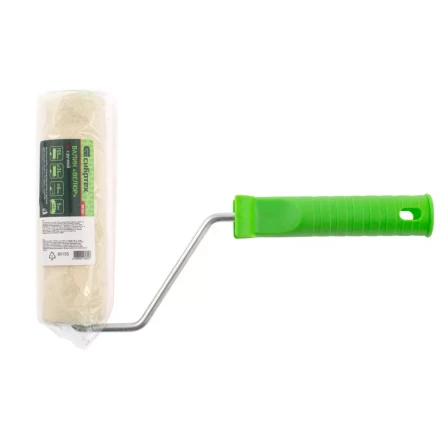 Валик "ВЕЛЮР" с ручкой 150 мм ворс 5 мм D - 36 мм  СИБРТЕХ 80133 купить в Надыме