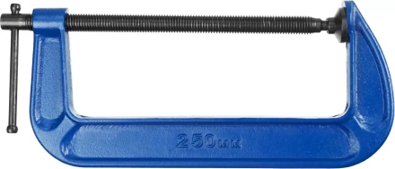 Струбцина  ЗУБР "ПРОФЕССИОНАЛ" тип "G", корпус - ковкий чугун. 250мм 32245-250_z01 купить в Надыме