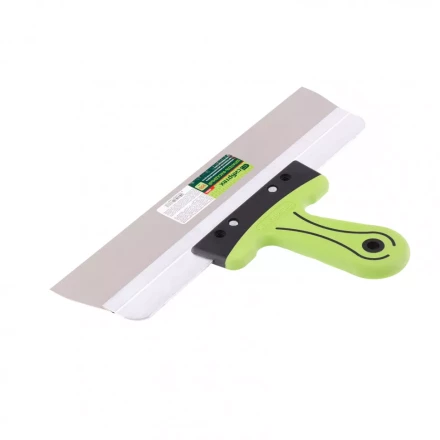 Шпатель фасадный нержавеющая сталь 350 мм двухкомпонентная ручка  Сибртех 85584 купить в Надыме