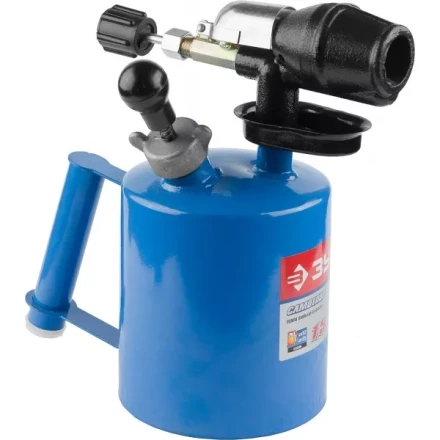 ЗУБР. Лампа паяльная САМОТЛОР СМ-10, с чугунным эжектором, 1,0 л 40650-1.0_z01 купить в Надыме