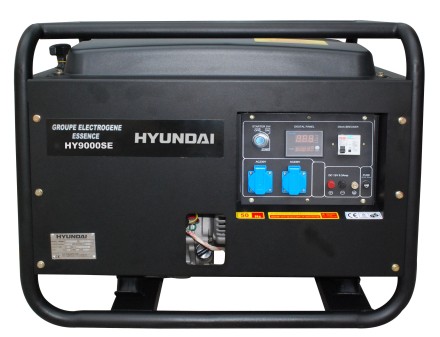 Бензогенератор Hyundai HY 9000SE-3 + колеса купить в Надыме