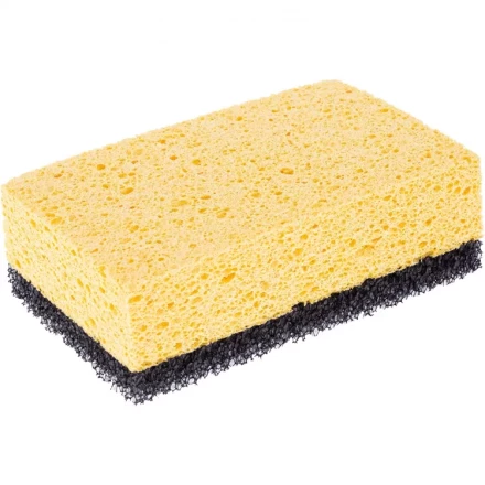 Губка целлюлозная комбинированная для удаления эпоксидной затирки 150x95x50 мм Сибртех 86838 купить в Надыме