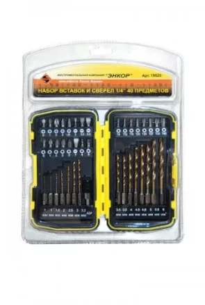 Набор вставок 1/4 40 предметов 19820 купить в Надыме