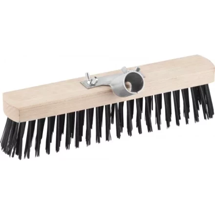 Щетка GRINDA "EURO" уличная без ручки, буковая колодка, мет щетина, с металлическим держателем для черенка, 30см 39196-30 купить в Надыме