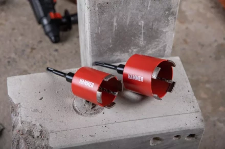 Коронка алмазная HAMMER Ф 68мм (242-503) купить в Надыме