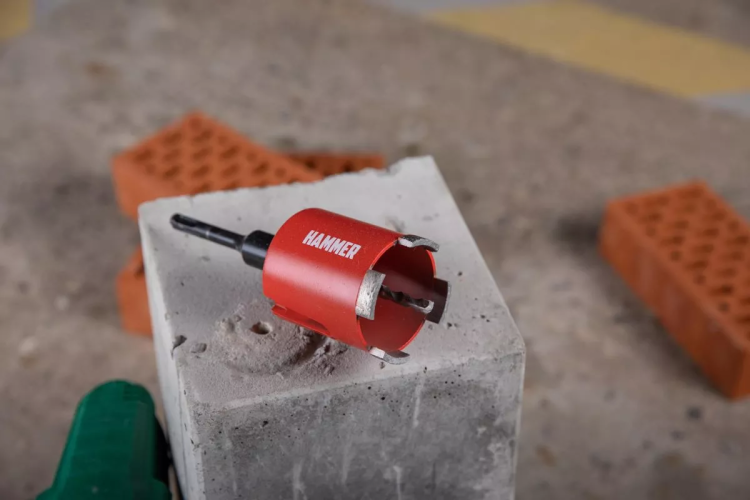 Коронка алмазная HAMMER Ф 68мм (242-503) купить в Надыме