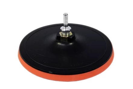 Тарелка опорная Ф180 мм М14 для УШМ липучая основа мягкая адаптер 51544 купить в Надыме