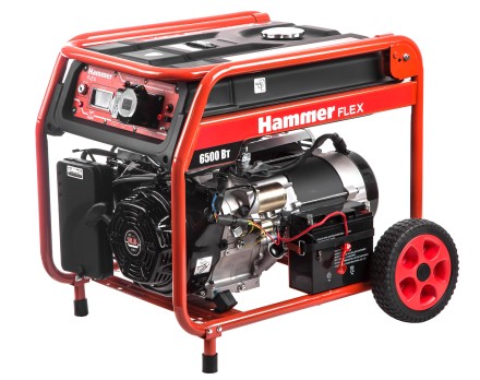 Бензоэлектростанция Hammer Flex GN7000ET с электрозапуском купить в Надыме
