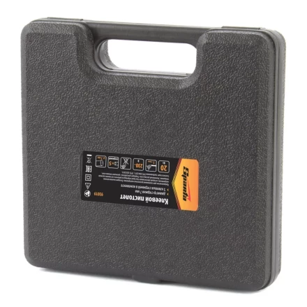 Клеевой пистолет с выключателем 7 мм в кейсе, 20 Вт, 5 г/мин Sparta 93019 купить в Надыме