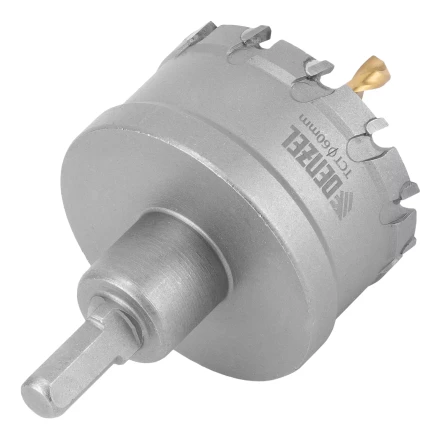 Коронка по металлу твердосплавная, 60 мм Denzel 724017 купить в Надыме