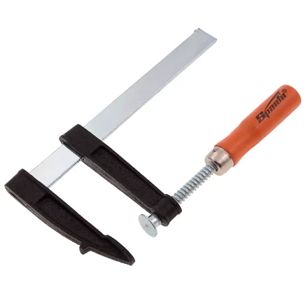 Струбцина F-образная Sparta, 150 x 80 x 210 мм, 204245 купить в Надыме