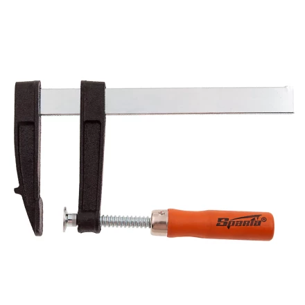 Струбцина F-образная Sparta, 150 x 80 x 210 мм, 204245 купить в Надыме