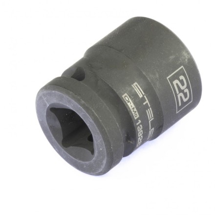 Головка ударная шестигранная 22 мм 1/2&quot; CrMo  Stels 13926 купить в Надыме