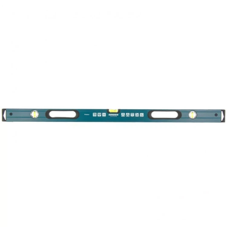 Уровень алюминиевый 1500 мм 2 рукоятки фрезеровка 3 глазка Prazision Gross 34444 купить в Надыме