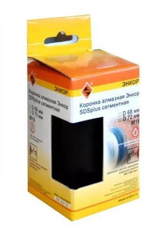 Коронка алмазная SDSplus ф68 мм м16 Энкор 48280 купить в Надыме