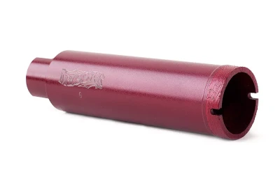 Сегментная алмазная коронка MESSER REDLINE по граниту диаметр 30 мм длина 100 мм