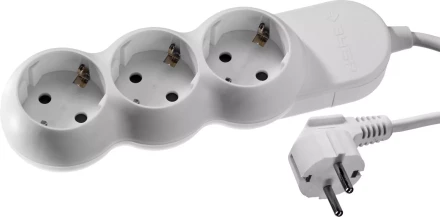 Удлинитель ЗУБР "ПРОФЕССИОНАЛ" на катушке, ПВС 3х1,5кв мм, 4 гнезда, макс мощн 3500Вт, 50м 55082-50 купить в Надыме