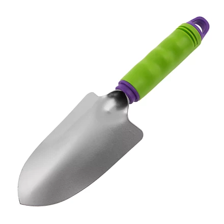 Совок посадочный широкий, обрез. рукоятка, может использ. с удлин. ручкой 63016, 63017 Palisad 630018 купить в Надыме