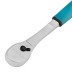Ключ-трещотка 1/4&quot; Gross 14053, CrV, 90 зубьев, усиленный, хром купить в Надыме