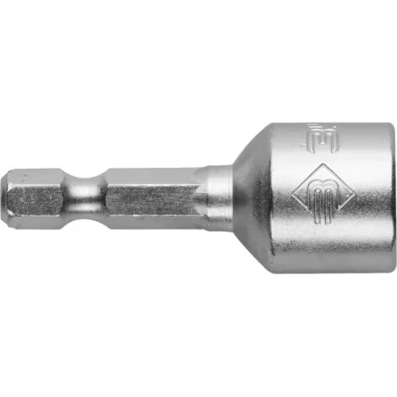 Биты ЗУБР "МАСТЕР" с торцовой головкой, магнитные, Cr-V, тип хвостовика E 1/4", 13х45мм, 2шт 26392-13-02 купить в Надыме