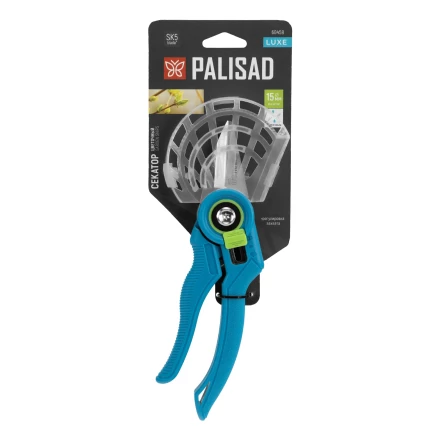 Секатор цветочный Palisad, 215 мм, регулировка захвата, пластиковые рукоятки, Luxe 60458 купить в Надыме