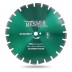 Алмазный сегментный диск MESSER-DIY диаметр 400мм для резки асфальта, свежего бетона и кирпича купить в Надыме