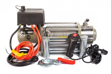 Лебедка автомобильная TOR ЛА S20000 г/п 9072 кг 28 м 12V 1142004 купить в Надыме
