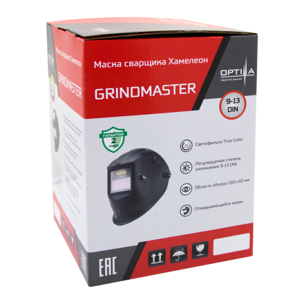 Маска сварщика Хамелеон GRINDMASTER (BLACK) 21091310 купить в Надыме