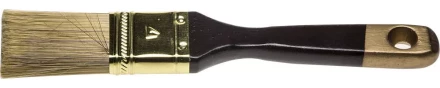 STAYER “KANEKARON-EURO”. Кисть плоская, искусственная щетина, деревянная ручка, 38мм 0106-038 купить в Надыме