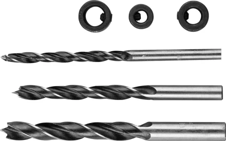 Набор сверл по дереву с ограничителями, 3шт(d=6-10мм), STAYER 30144-H6 30144-H6 купить в Надыме