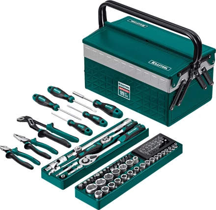 Универсальный набор инструмента в металлическом боксе, 99 предм. 27978-H99 купить в Надыме