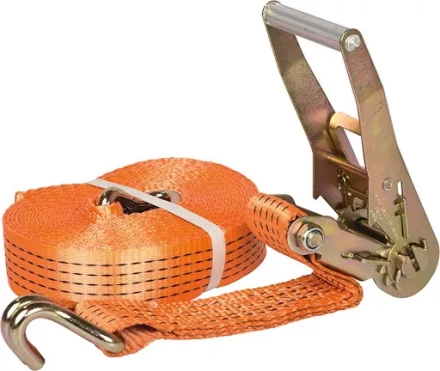 Ремень стяжной TOR 2,5/5,0 т 5,0 м 50 мм (механизм с алюминиевой ручкой) 1019197 купить в Надыме